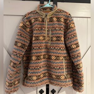 J.Crew Nordic Sherpa Fleece size M NWT